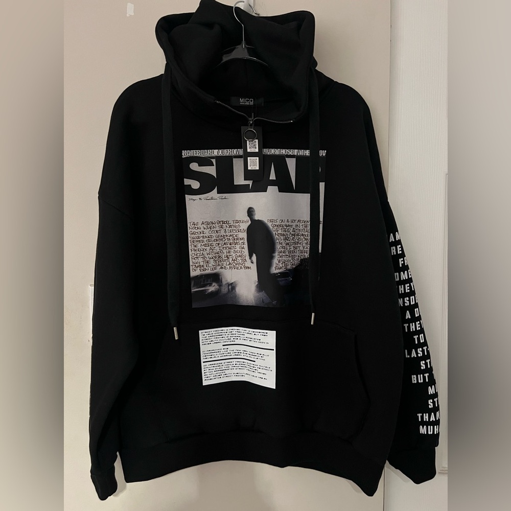 Mico Tokyo Graphic Hoodie size Large